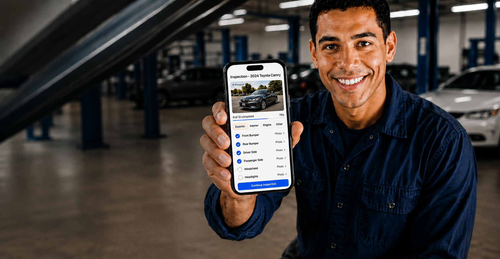 Machine Check By Rider Live Video Rideshare Inspections
